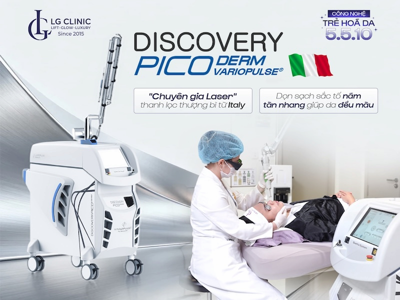 công nghệ Discovery Pico Derm VarioPulse