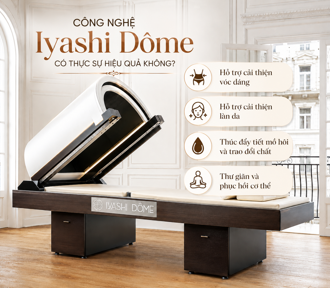 công nghệ iyashi dôme